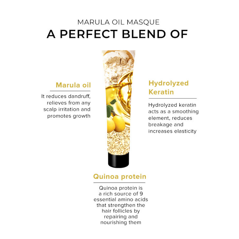 De Fabulous Marula Oil Miracle Repair Masque | Grocsy