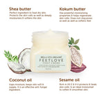 Bella Vita Organic Feet Love Foot Creme | Grocsy
