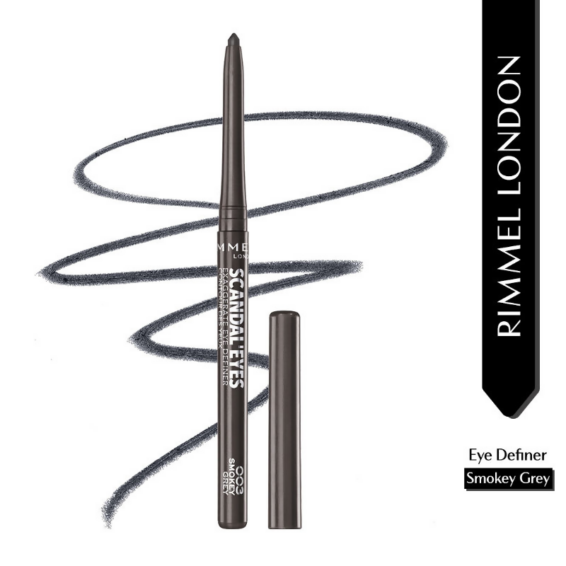 Rimmel London Scandaleyes Exaggerate Eye Definer - Smokey Grey | Grocsy