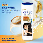 Clinic Plus With Rice Water Protein + Vitamin-E Strong & Thick Shampoo | Grocsy
