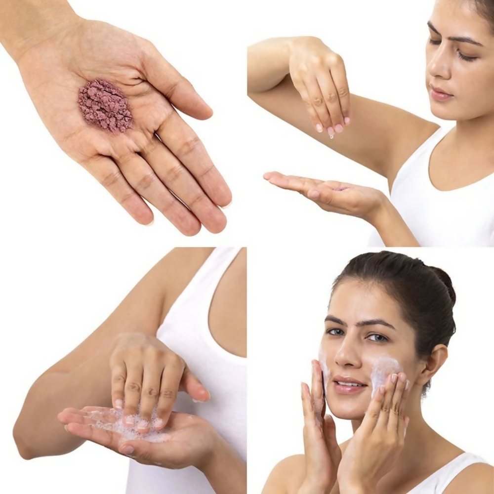 Brillare 2% Hyaluronic Acid Face Serum & Rose Powder Face Wash | Grocsy