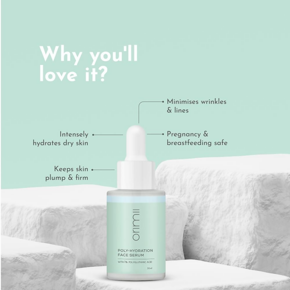 Orimii Poly Hydration Face Serum With Hyaluronic Acid For Hydration | Grocsy