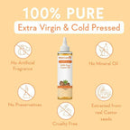 Wishcare 100% Pure Cold Pressed Castor Oil & Olive Oil Combo | Grocsy
