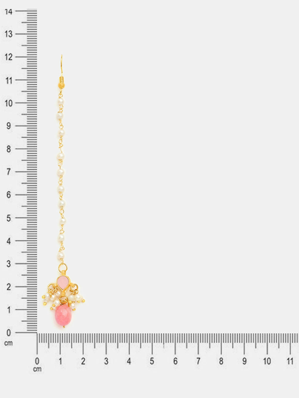 Ruby Raang Sitara Sparkle Maang Tikka | Grocsy