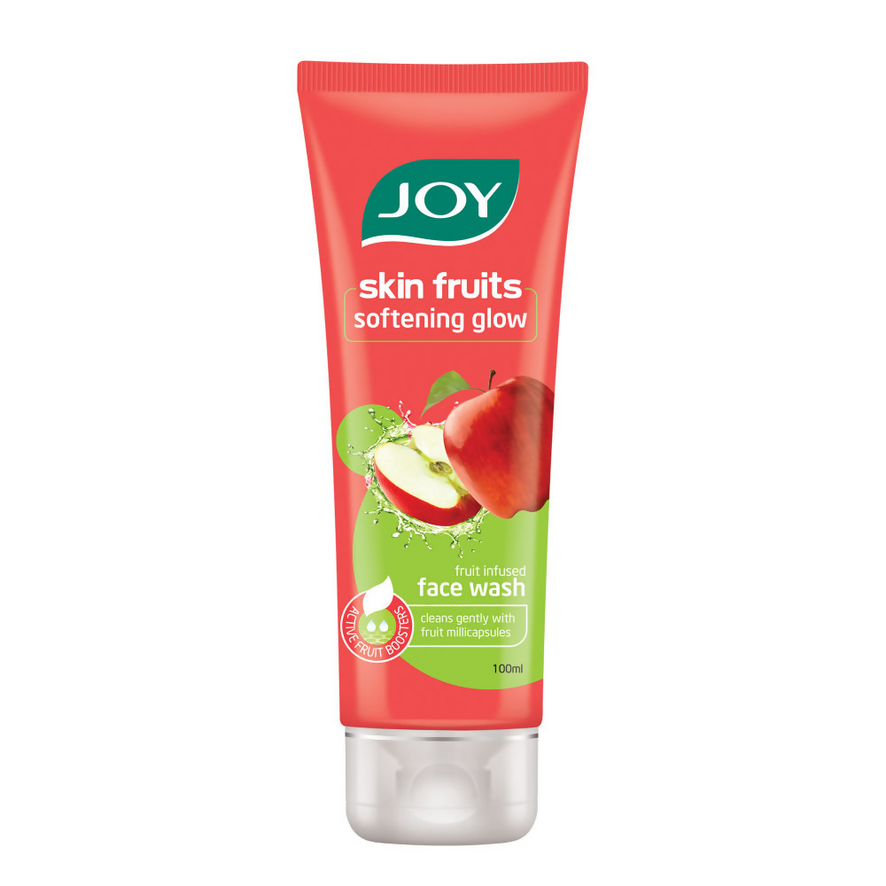 Joy Apple Face Wash For Skin Softening Dead Skin Removal & Exfoliation | Grocsy