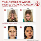 Ivory Natural Wood Pressed Organic Jojoba Oil Premium & Extra Virgin For Smooth Dry Skin, Avoid Flakiness, & Improve Skin Elasticity | Grocsy