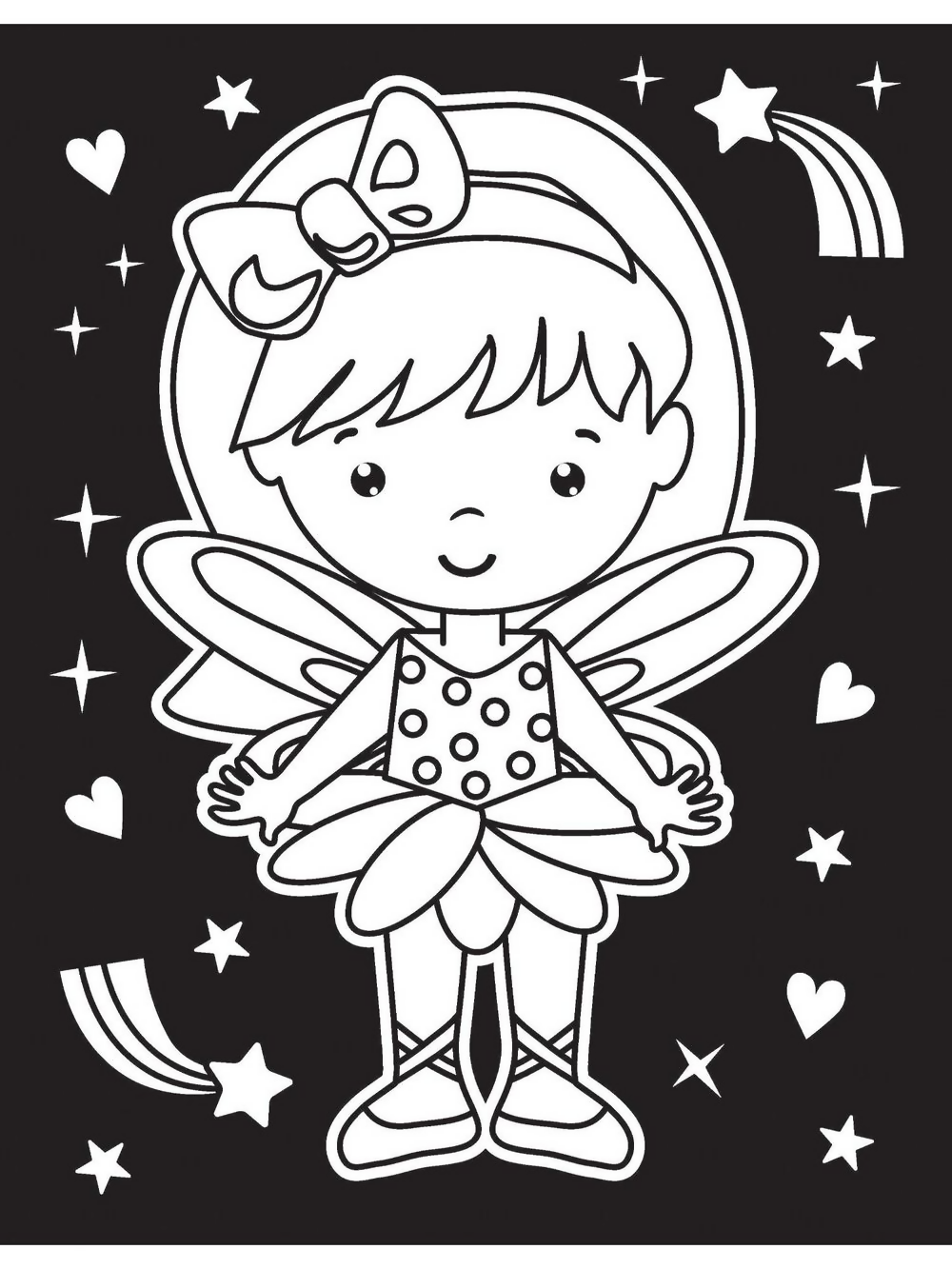 Dreamland Publications Little Fairy Neon Colour and Sticker Dots Book Over 500 Stickers For Kids | Grocsy