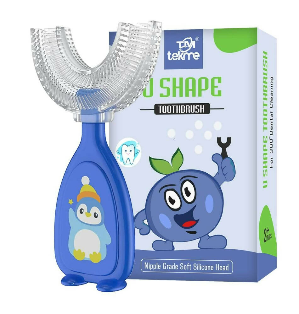 Tekme U Shaped Toothbrush For Kids | Grocsy