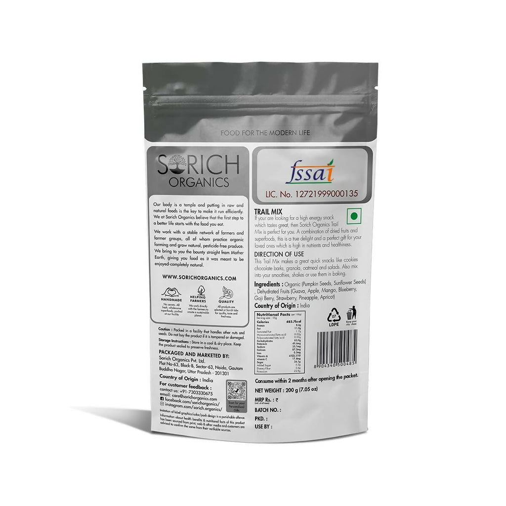 Sorich Organics Trail Mix | Grocsy
