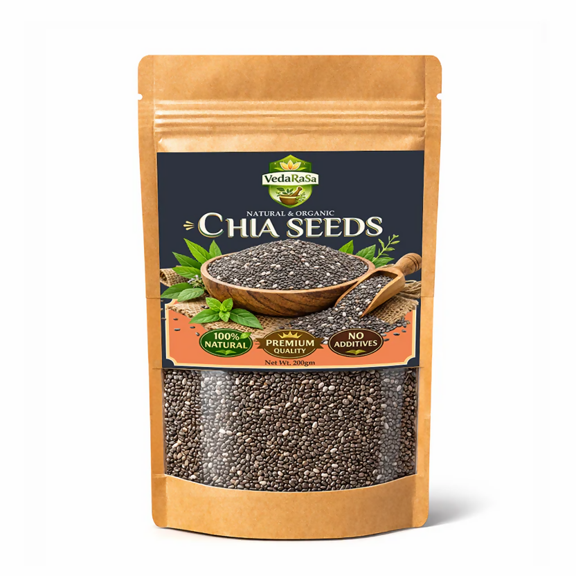 VedaRasa Natural Chia Seeds | Grocsy