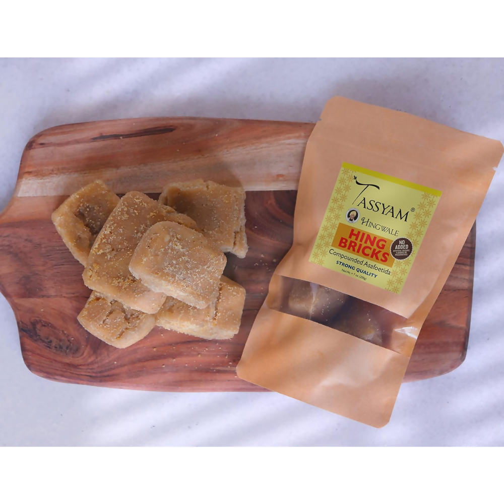 Tassyam Organics Hingwale Compounded Hing Bricks | Grocsy