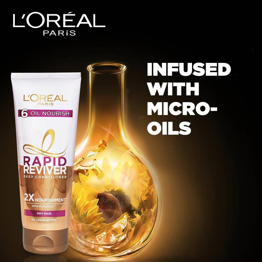 L'Oréal Paris 6 Oil Nourish Rapid Reviver Deep Conditioner | Grocsy