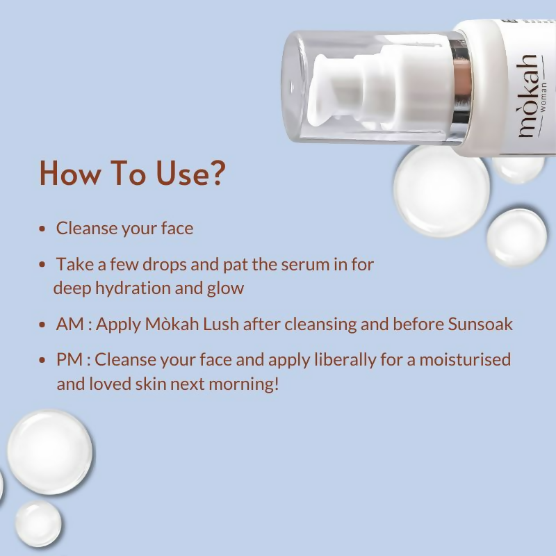 Mokah Woman Lush Moisturising Serum | Grocsy