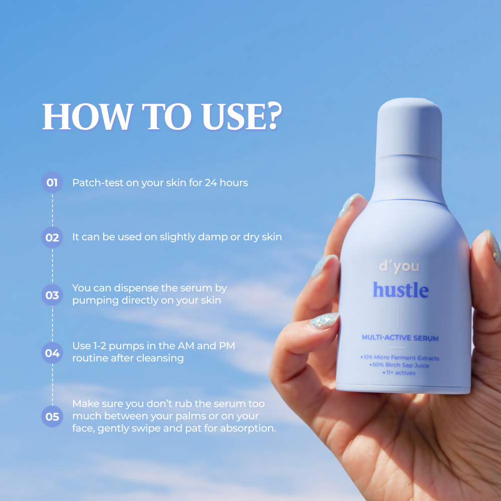 d'you Hustle Multi Active Serum | Grocsy