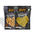 Zoff Premium Raisins & Walnuts Combo | Grocsy