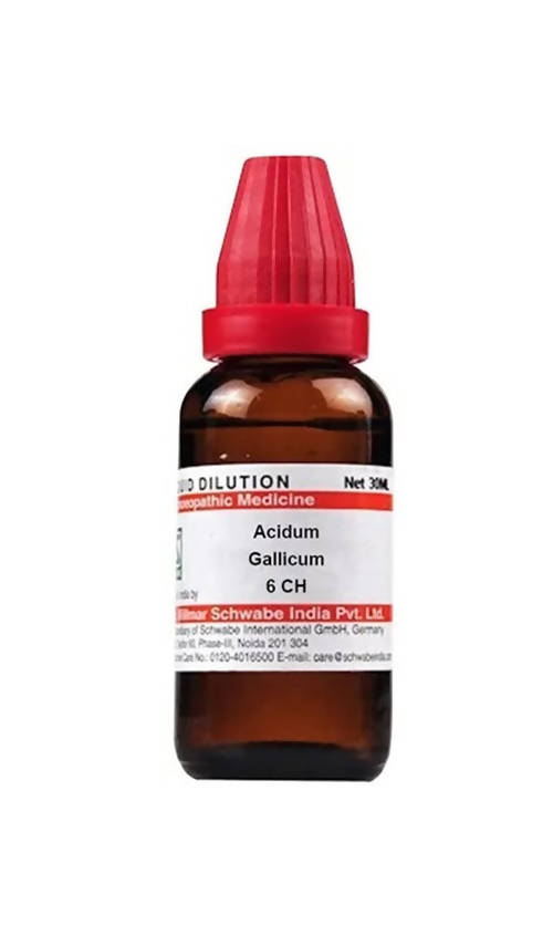 Dr. Willmar Schwabe India Acidum Gallicum Dilution | Grocsy