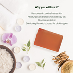 LA Organo Ashwgandha Handmade Natural Bath Soap | Grocsy