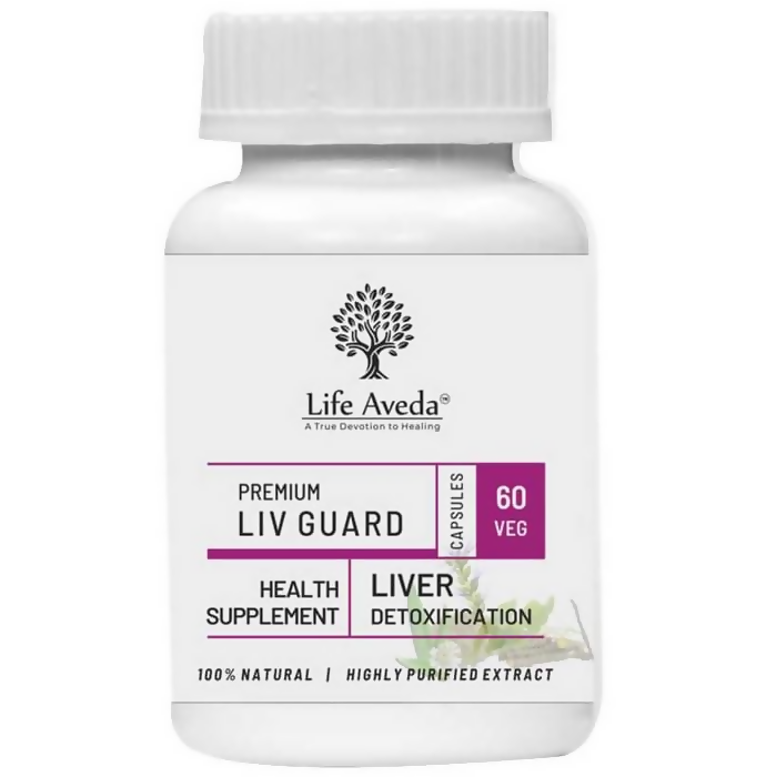 Life Aveda Premium Liv Guard Veg Capsules | Grocsy
