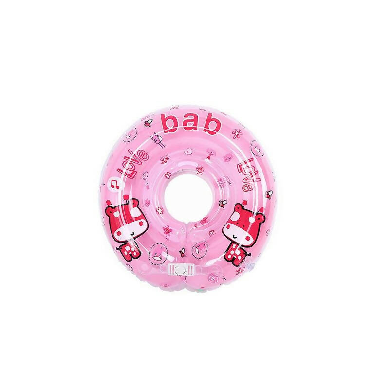 Safe-O-Kid Inflatable Swimming Floating Tube for kids- Pink | Grocsy
