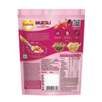 Saffola Muesli Fruit & Nut Berry Crunch with Flavour Pops | Grocsy