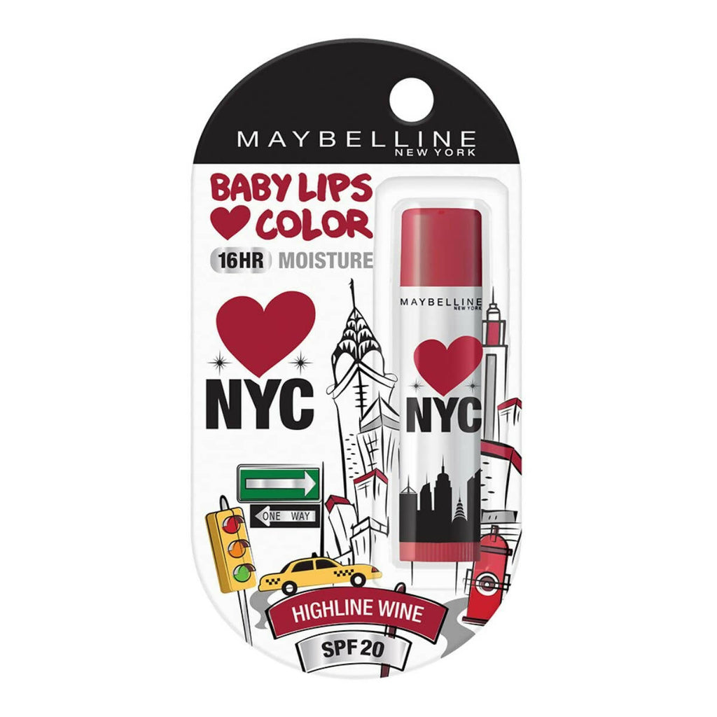Maybelline New York Baby NYC Lip Balm - Highline Wine | Grocsy