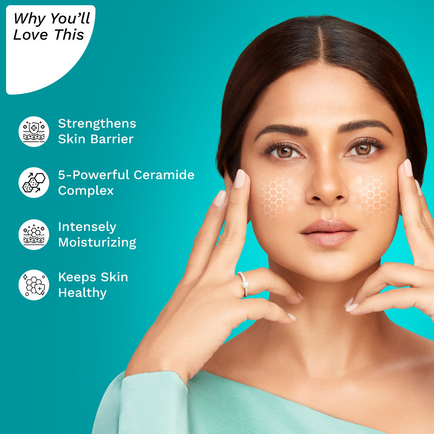 Pilgrim 5 Ceramides Barrier Repair Moisturizer | Grocsy