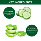 Nykaa Naturals Cucumber & Aloe Vera Face Wash for Hydrated Skin | Grocsy