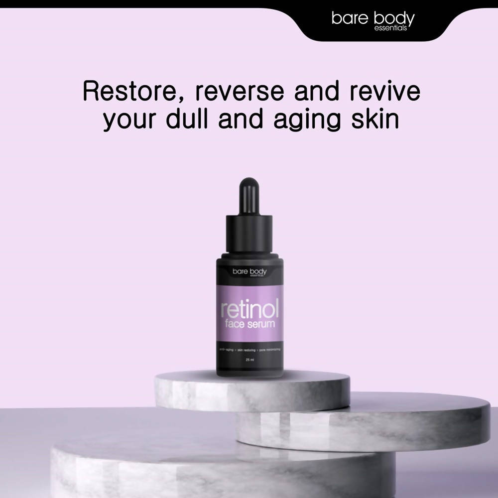 Bare Body Essentials Retinol Face Serum | Grocsy