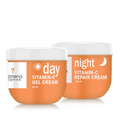 Volamena Vitamin C Gel Day & Night Repair Cream Combo | Grocsy