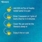 Chaayos God's Chai Herbal Tea | Grocsy