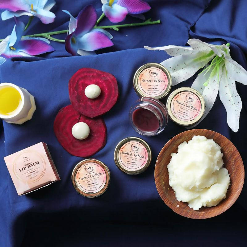 The Natural Wash Beetroot Herbal Lip Balm | Grocsy