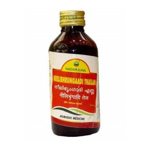 Nagarjuna Ayurveda Neelibhrungaadi Thailam | Grocsy