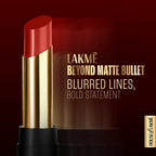 Lakme Absolute Beyond Matte Lipstick - 102 Red Ruby | Grocsy