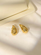 Golden Drop Earrings - Ruby Raang | Grocsy