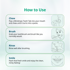 Mintdrops Premium Tooth Tabs - Spearmint Flavour | Grocsy