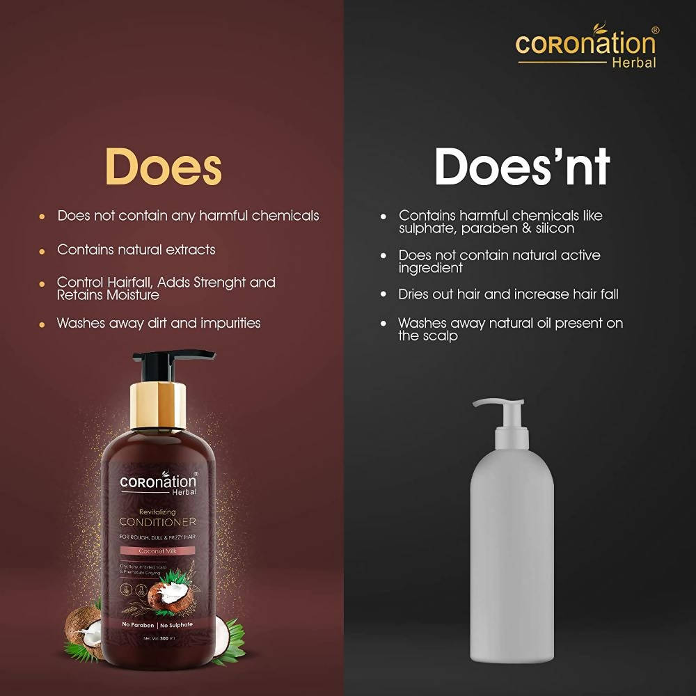 Coronation Herbal Coconut Milk Hair Conditioner - Limited Time Offer | Grocsy
