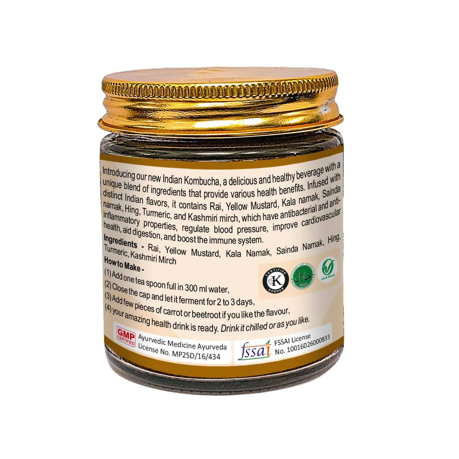 Organic Wellness Indian Kombucha | Grocsy
