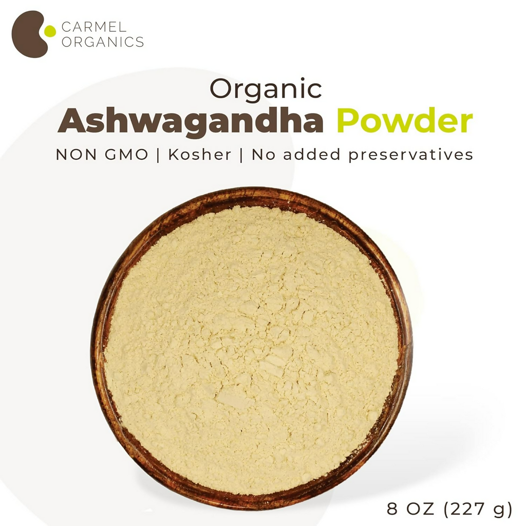 Carmel Organics Ashwagandha Root Powder | Grocsy