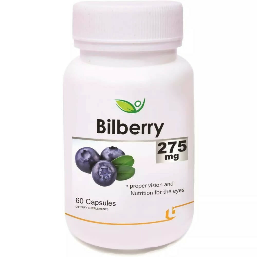 Biotrex Bilberry Extract 275Mg Capsules | Grocsy