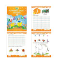 Rising Star Fun Learning Junior KG Books Set of 6 Ages 4-5 Years| Alphabet, Cursive Writing, Number, Colouring, Pattern Writing, Rhymes & Stories | Grocsy