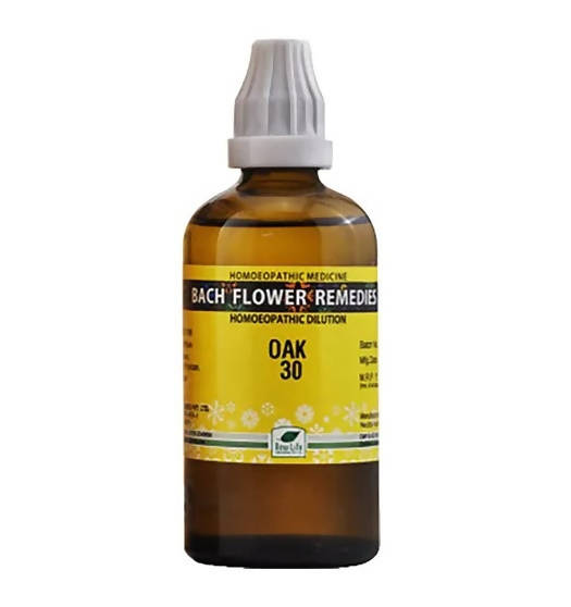 New Life Homeopathy Bach Flower Remedies Oak 30 Dilution | Grocsy