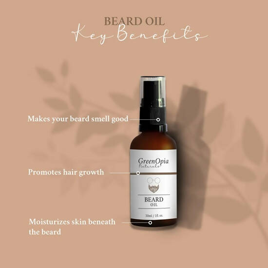 GreenOpia Naturals Beard Oil | Grocsy