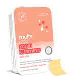 Wellbeing Nutrition Melts Into Multivitamins Oral Strips-Divine Alphonso Mango Flavor | Grocsy