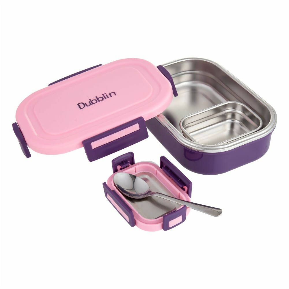 Dubblin Candy Stainless Steel Lunch Box | Grocsy