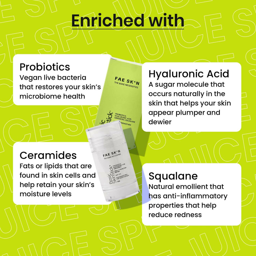 FAE Beauty Basic Skinstick Hydrating & Strengthening Serum Stick | Grocsy
