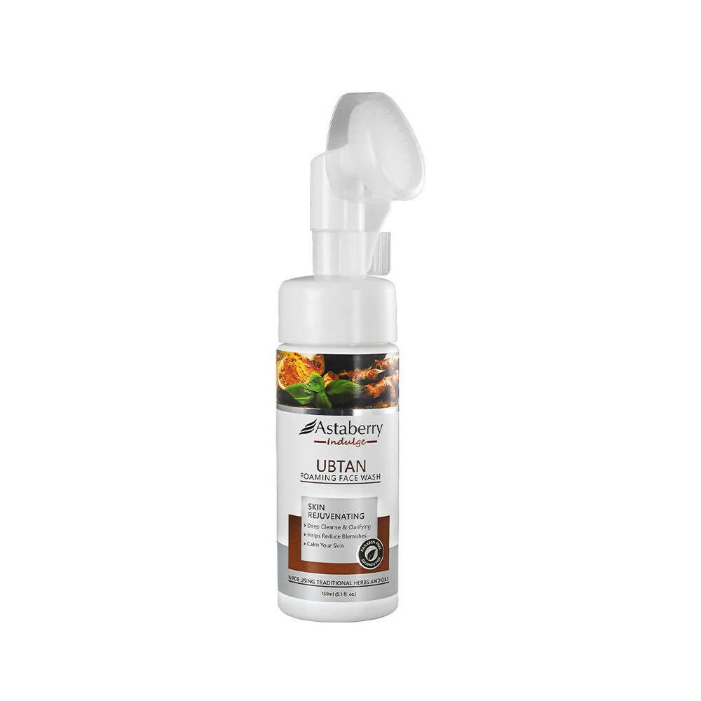 Astaberry Indulge Ubtan Foaming Face Wash | Grocsy