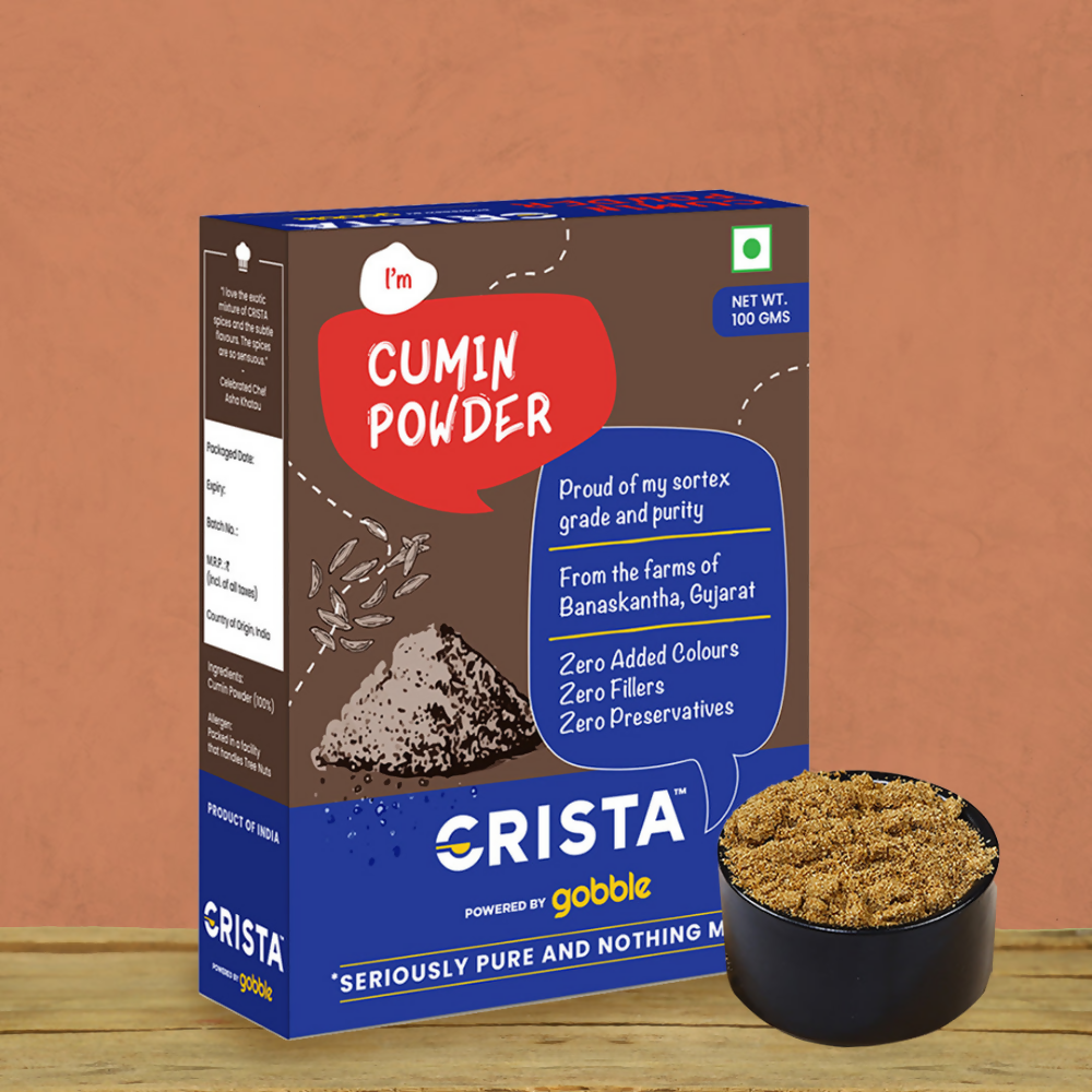 Crista Spices Cumin Powder | Grocsy