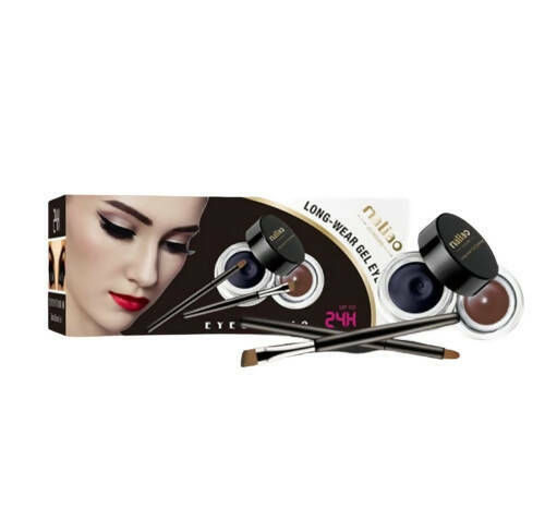Maliao Professional Long Wear Black And Brown Gel Eyeliner | Grocsy
