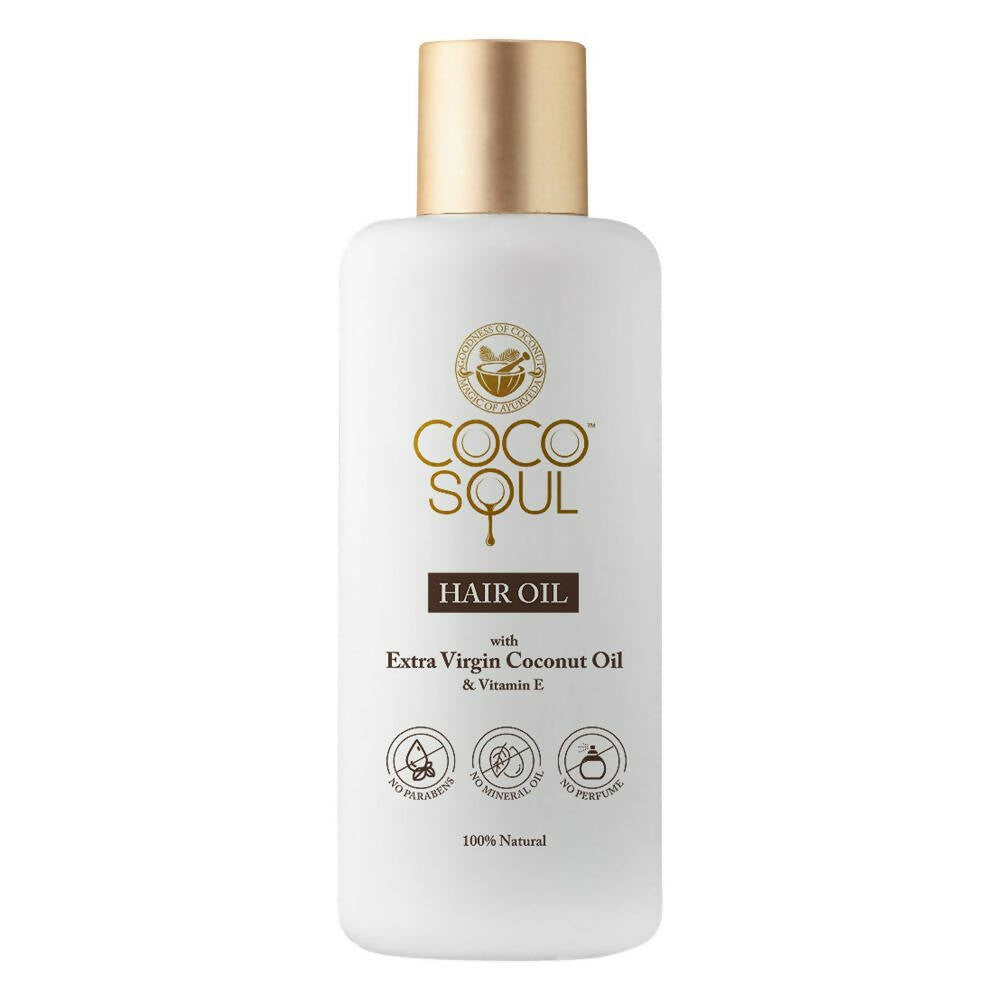 Coco Soul Extra Virgin Coconut Hair Oil | Grocsy