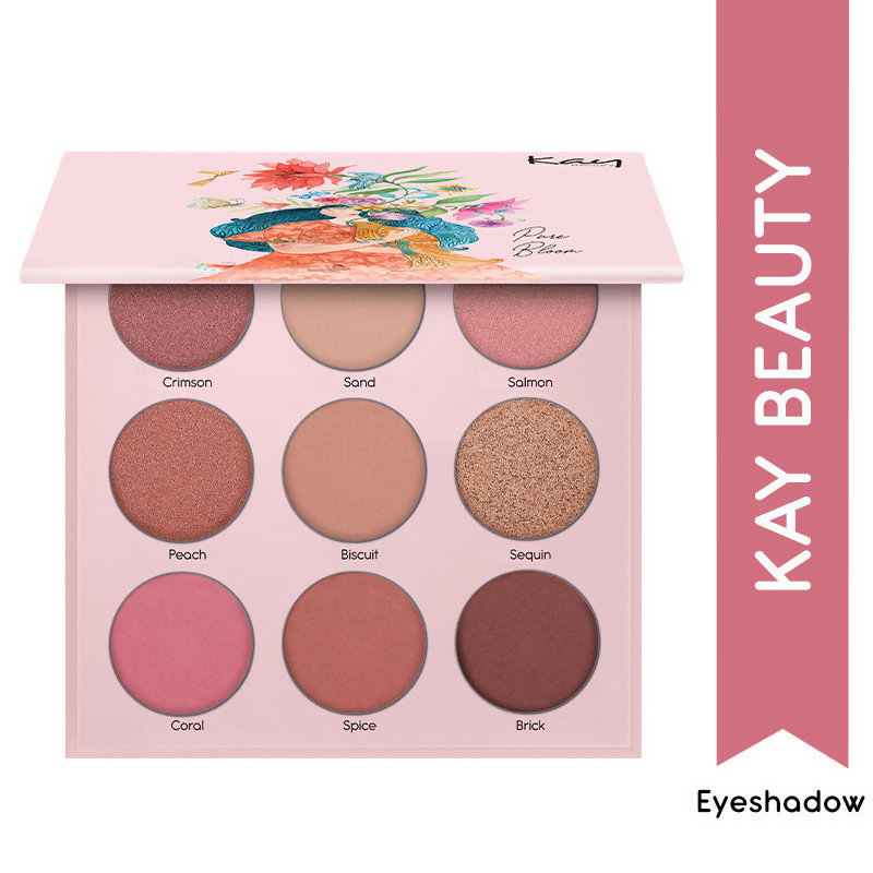 Kay Beauty By Katrina Kaif Eyeshadow Palette - Pure Bloom | Grocsy